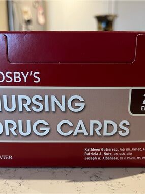 Mosby's Nursing Drug Cards - 24th Edition